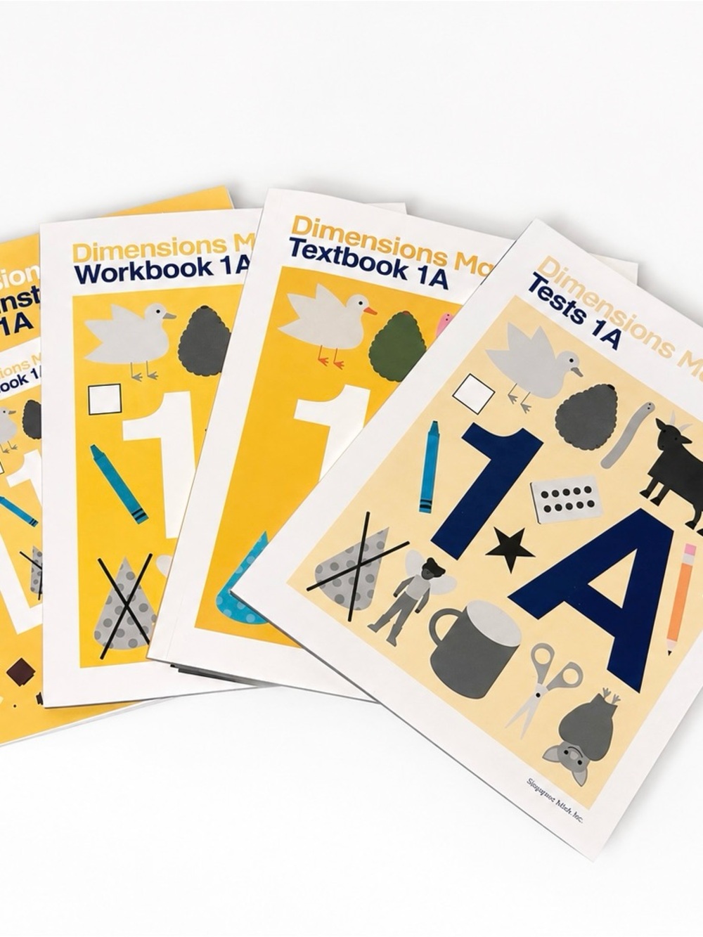 Dimensions Math Textbook 1st Grade A Curriculum Set - Picture 3 of 3